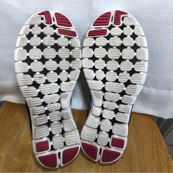 Nike Women's Flex 2013 Run 580440-003 Black Pink  Lace Up Running Shoes 8.5 - Picture 10 of 12